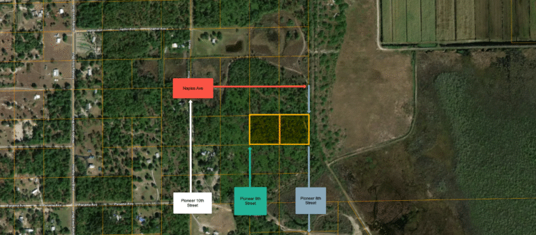 Legal Easement to parcels